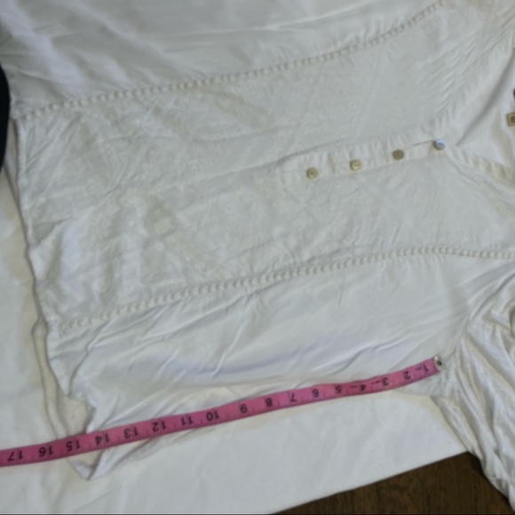 Cream Democracy embroidered shirt - Picture 8 of 8